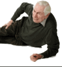 man hurt hip